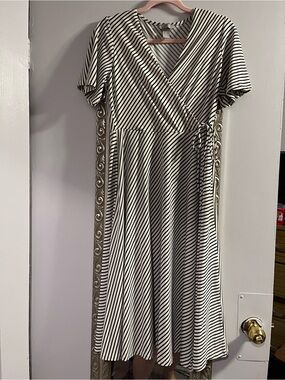 knee length dresses for ladies Paula Checkered Mesh Maxi Dress  Clothe Boutique